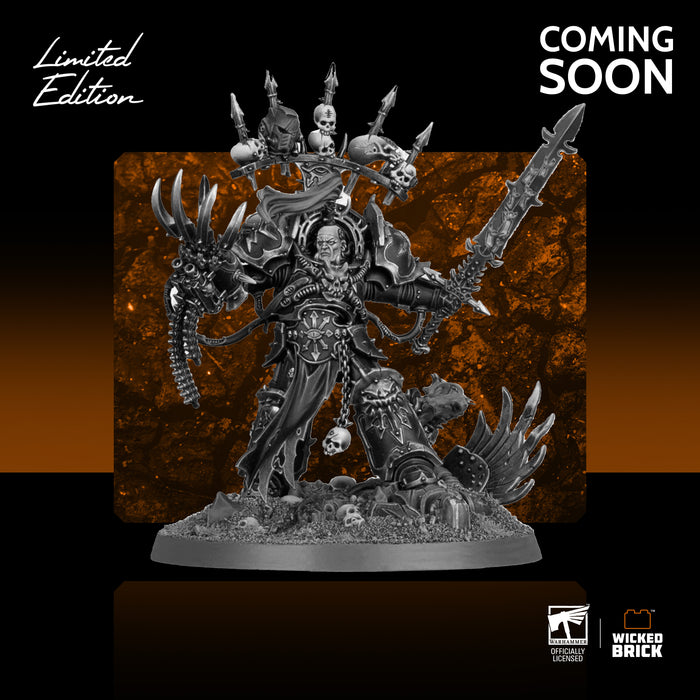 Limited Edition Display Case for Warhammer® 40,000 Abaddon the Despoiler