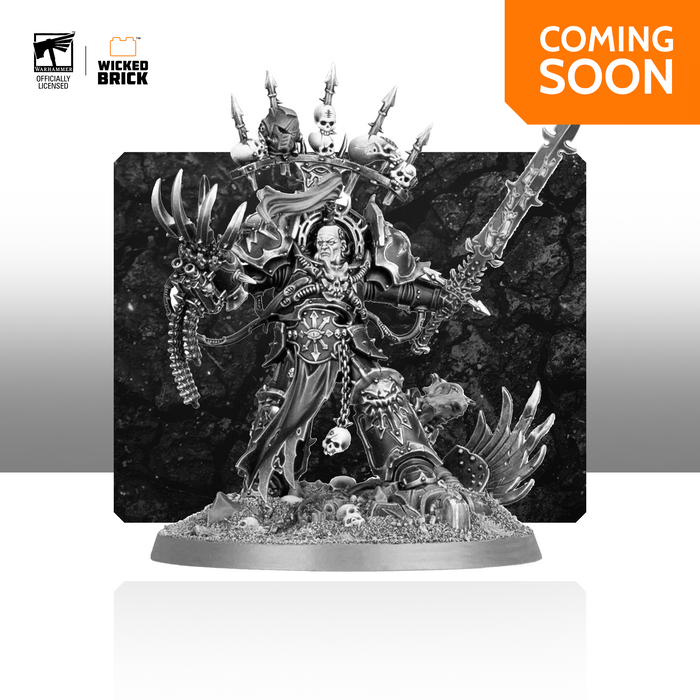 Display Case for Warhammer® 40,000 Abaddon the Despoiler