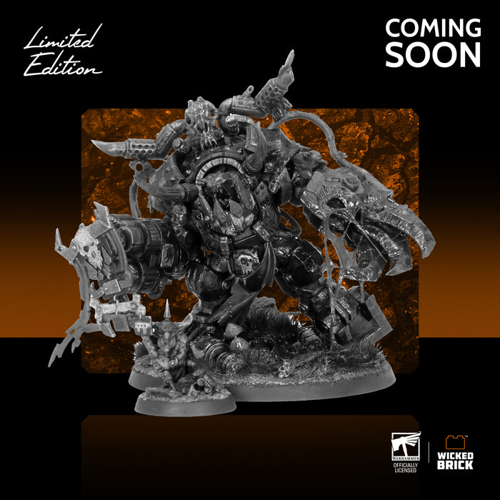 Limited Edition Display Case for Warhammer® 40,000 Ghazghkull Thraka