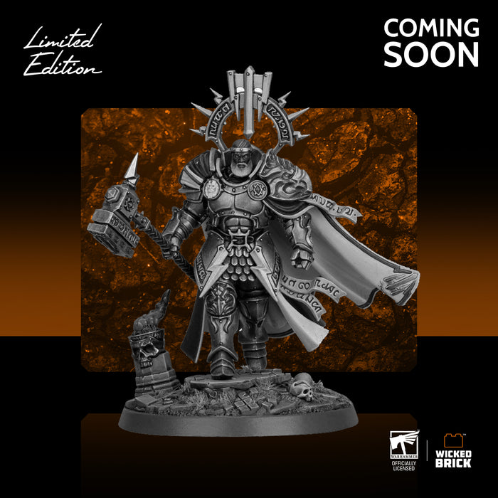 Limited Edition Display Case for Warhammer® Age Of Sigmar Lord-Commander Bastian Carthalos