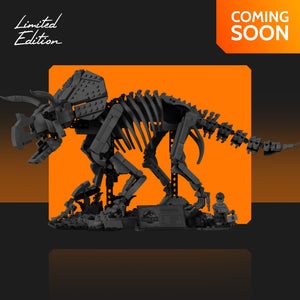 Limited Edition Display Case for LEGO® Dinosaur Fossils: Triceratops (77985)