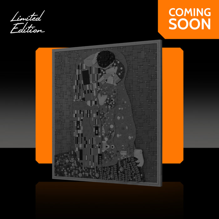 Limited Edition Wall Mounted Display Case for LEGO® Art: Gustav Klimt – The Kiss (31221)