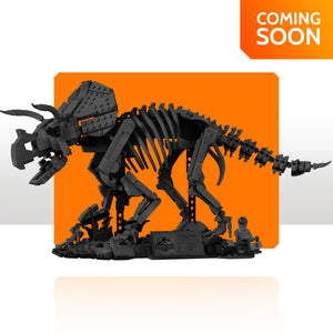 Display Case for LEGO® Dinosaur Fossils: Triceratops (77985)