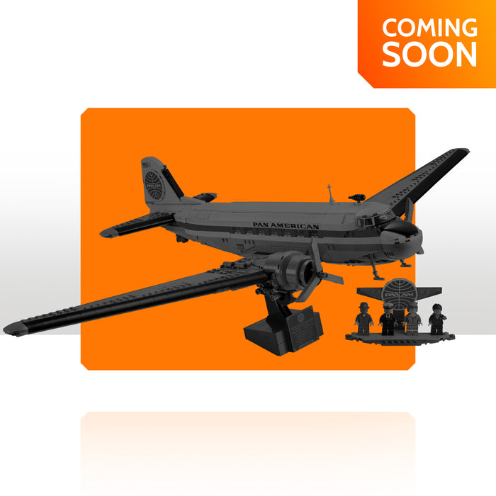 Display Case for LEGO® Icons: Douglas™ DC-3™ PAN AM® Airliner (11378)