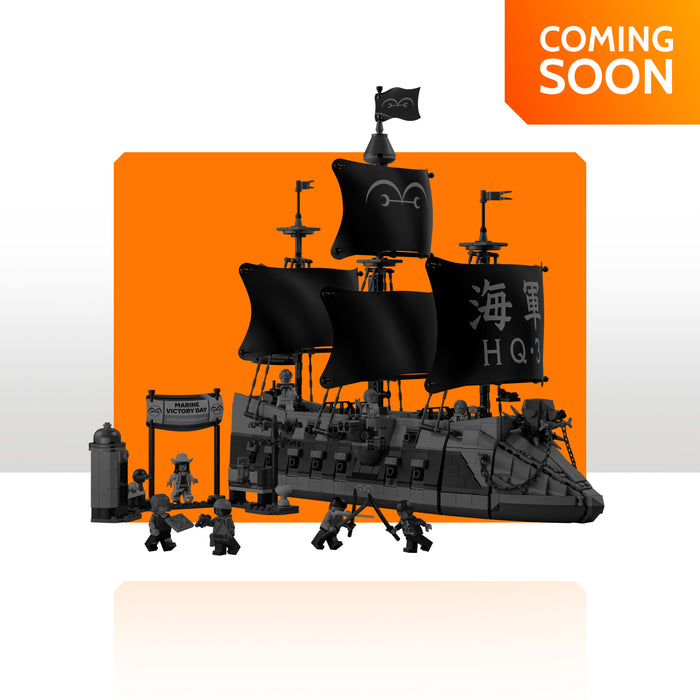 Display Case for LEGO® Pirates: Garp's Marine Battleship (75646)