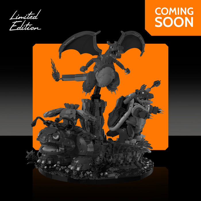 Limited Edition Display Case for LEGO® Pokémon™: Venusaur, Charizard and Blastoise (72153)