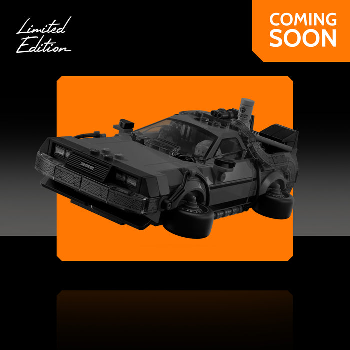 Limited Edition Display Case for LEGO® Speed Champions: Time Machine from Back to the Future (77256)