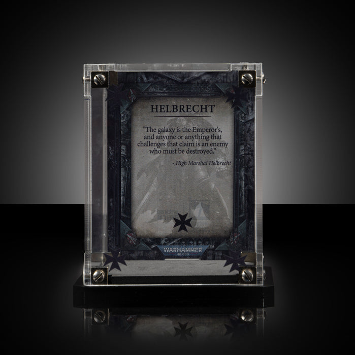 Limited Edition Display Cases for Warhammer® 40,000 Black Templars