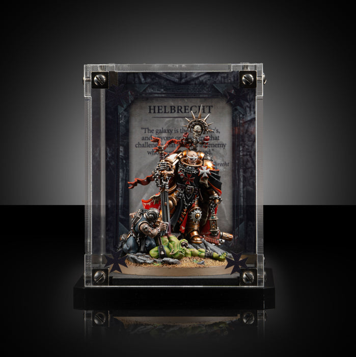 Limited Edition Display Cases for Warhammer® 40,000 Black Templars