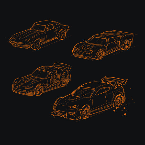 Displays for Hot Wheels