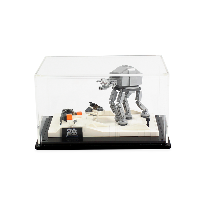 Display case for LEGO® Star Wars™ Battle of Hoth 20th Anniversary Edition (40333)