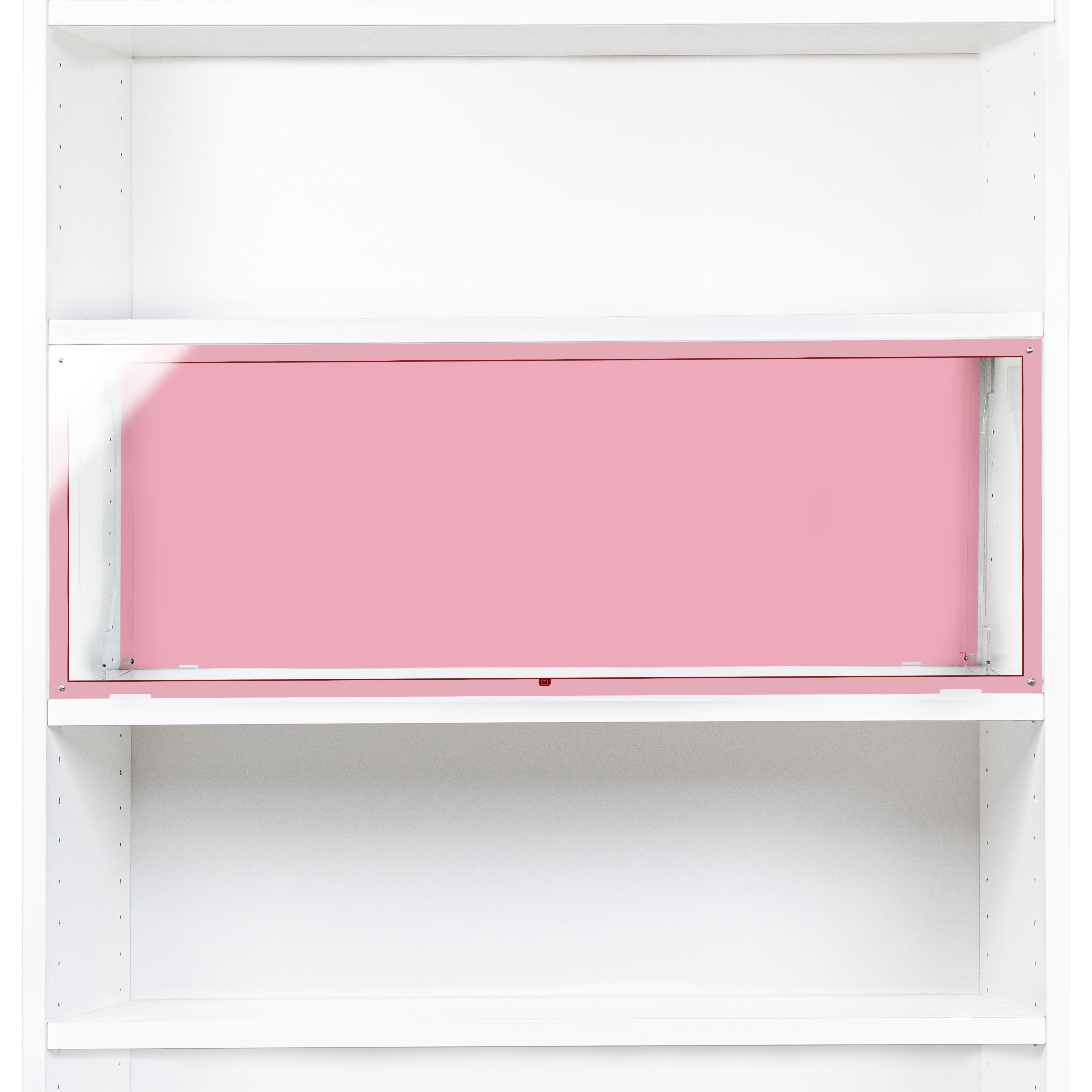 Window Display Solution for IKEA BILLY Bookcase 80cm Wide - Orange Window Display Solution for IKEA BILLY Bookcase 80cm Wide - Orange