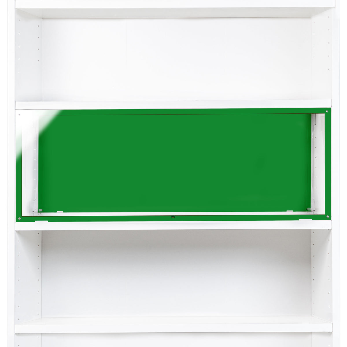 Window Display Solution for IKEA BILLY Bookcase 80cm Wide - Green