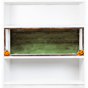 Window Display Solution for IKEA® BILLY Bookcase (80cm Wide) - Halloween Themed