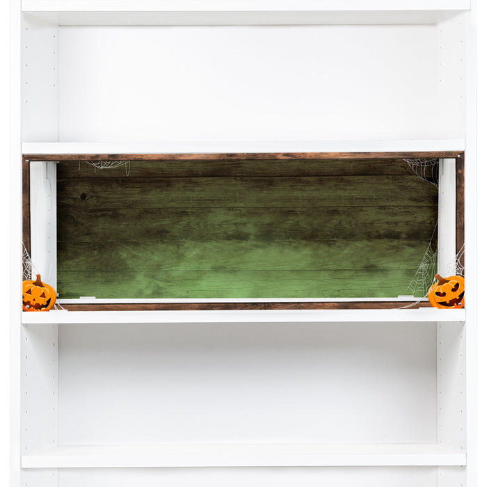 Window Display Solution for IKEA® BILLY Bookcase (80cm Wide) - Halloween Themed