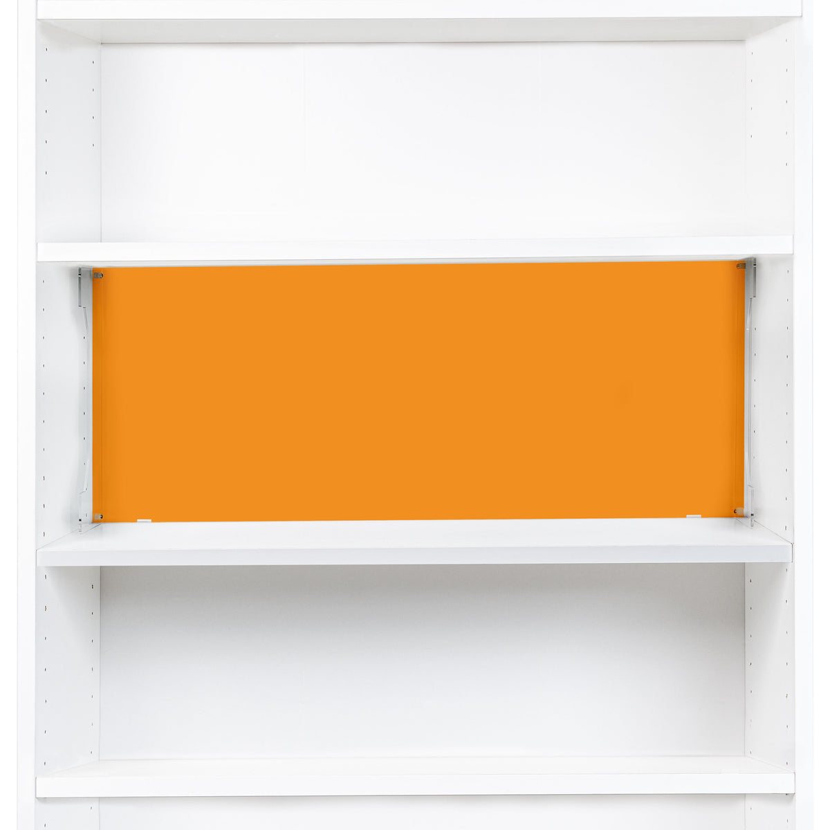 Window Display Solution for IKEA® BILLY Bookcase (80cm Wide) - OrangeBack Panel / Top Shelf - 23.7cm