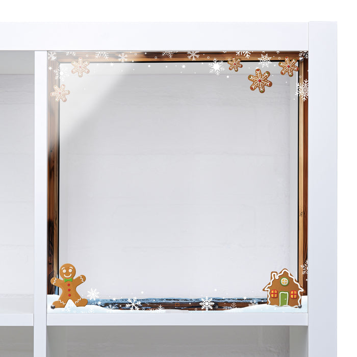 Decorative Christmas Window Display Solution for IKEA® KALLAX