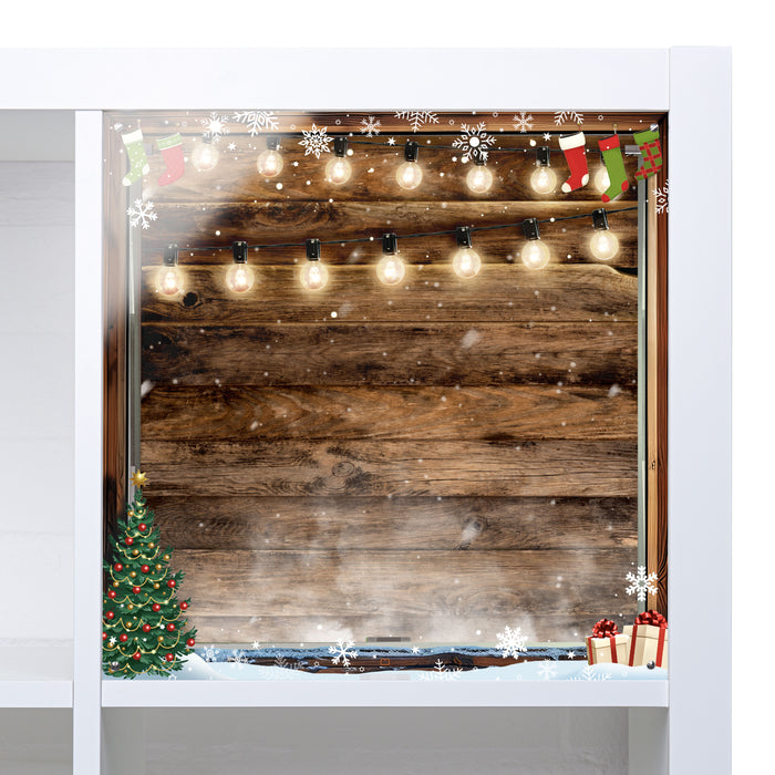 Decorative Christmas Window Display Solution for IKEA® KALLAX