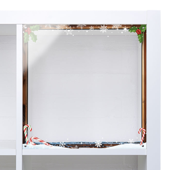 Decorative Christmas Window Display Solution for IKEA® KALLAX