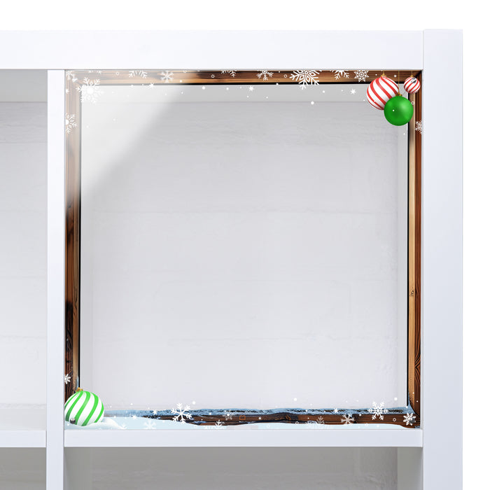 Decorative Christmas Window Display Solution for IKEA® KALLAX