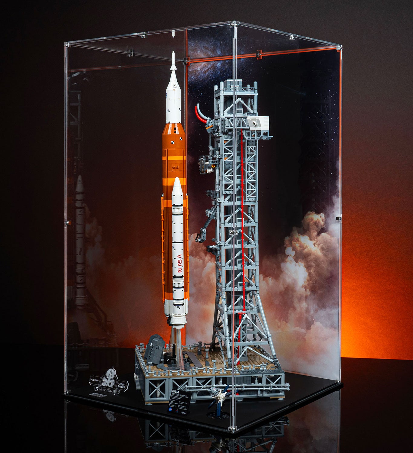 Display Case for LEGO Icons NASA Artemis Space Launch System 10341 ...