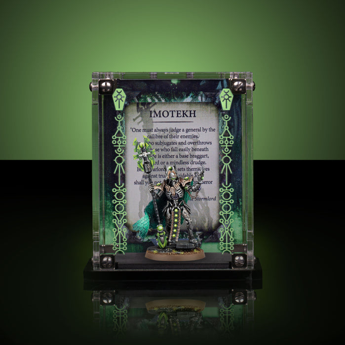 Limited Edition Display Cases for Warhammer® 40,000 Necrons