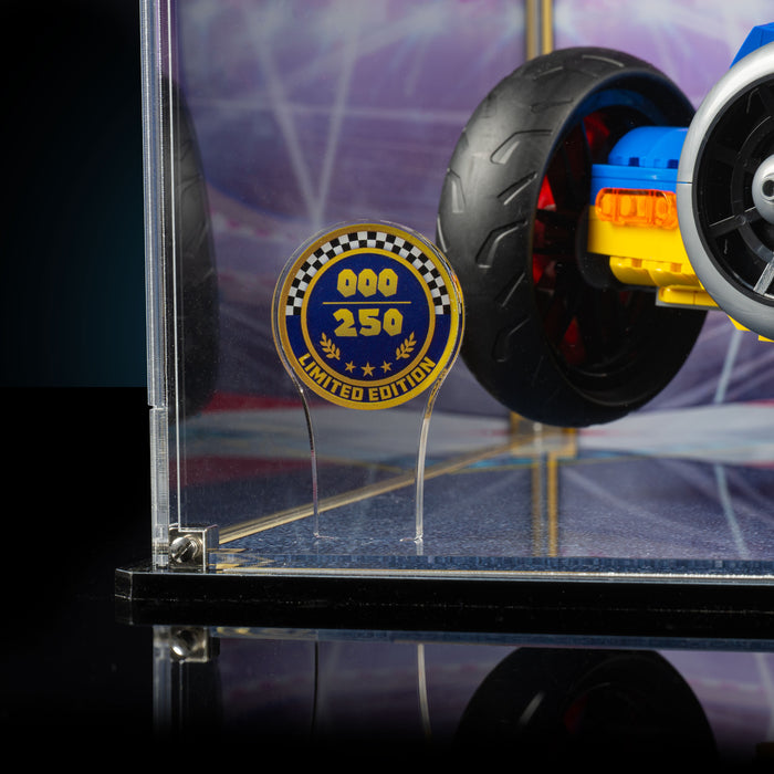 Limited Edition Display Case for LEGO® Mario Kart™ Mario & Standard Kart (72037) & Luigi & Mach 8 (72050)