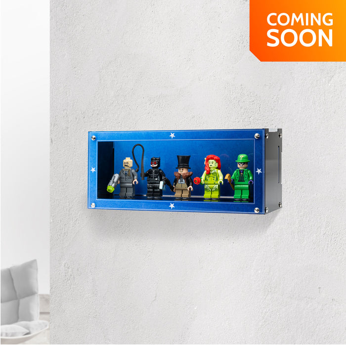 Wall Mountable Display Case for LEGO® Minifigures