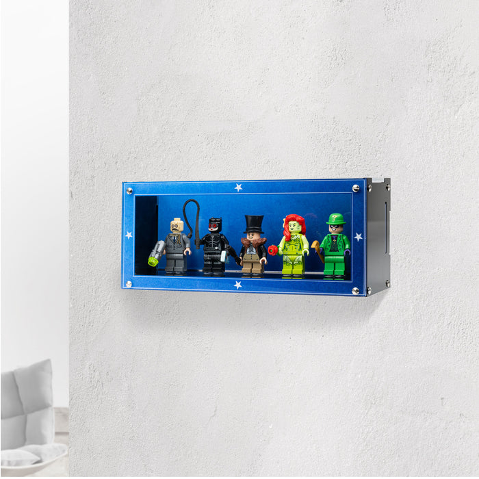Wall Mountable Display Case for LEGO® Minifigures