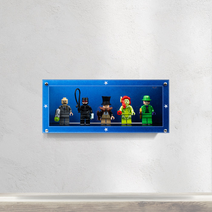 Wall Mountable Display Case for LEGO® Minifigures