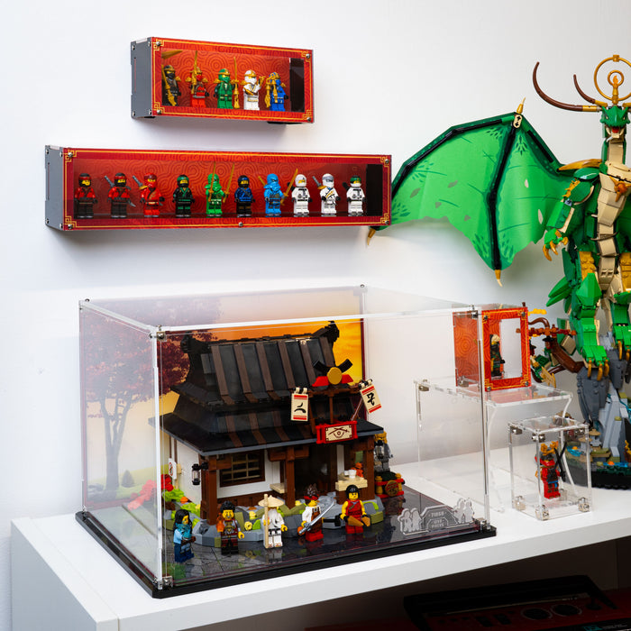 Wall Mountable Display Case for LEGO® Minifigures