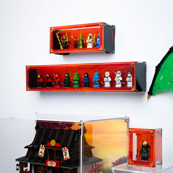 Wall Mountable Display Case for LEGO® Minifigures