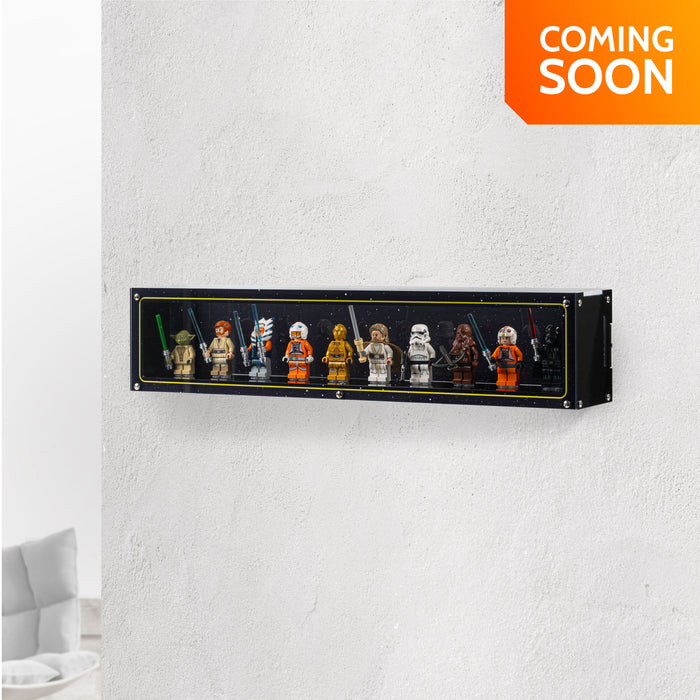 Wall Mountable Display Case for LEGO® Minifigures