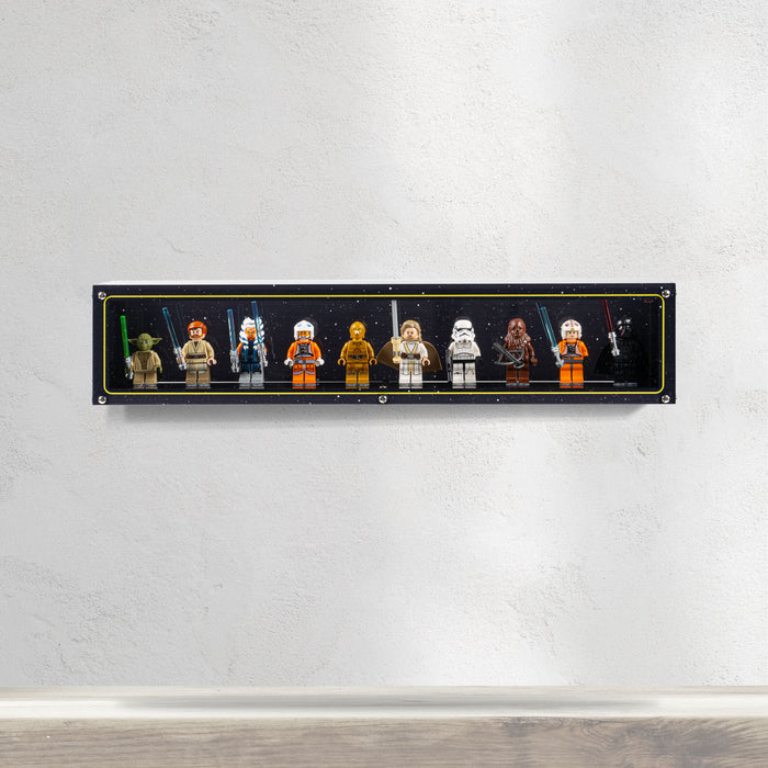 Wall Mountable Display Case for LEGO® Minifigures
