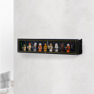 Wall Mountable Display Case for LEGO® Minifigures