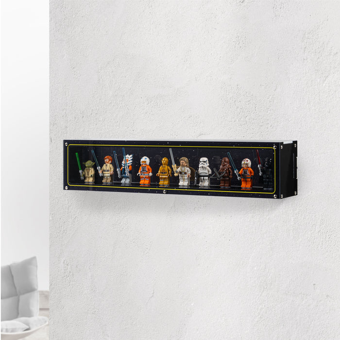 Wall Mountable Display Case for LEGO® Minifigures