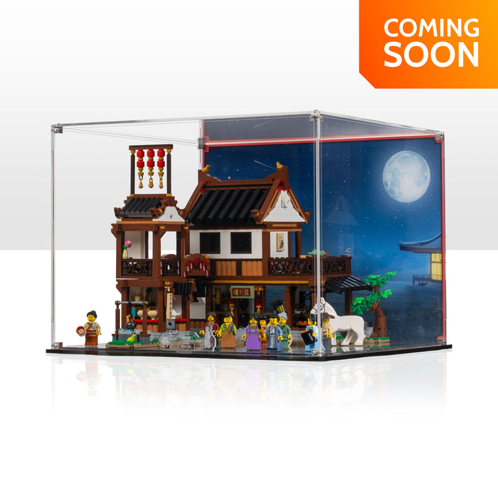 Display Case for LEGO® Ancient Moon-Gazing Inn (80121)