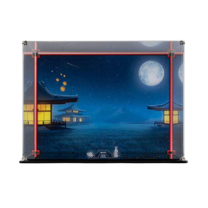 Display Case for LEGO® Ancient Moon-Gazing Inn (80121)