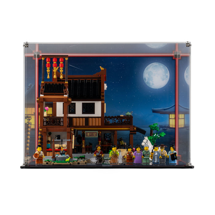 Display Case for LEGO® Ancient Moon-Gazing Inn (80121)