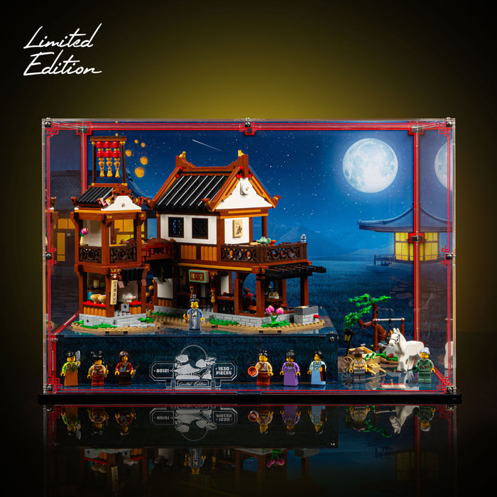 Limited Edition Display Case for LEGO® Ancient Moon-Gazing Inn (80121)