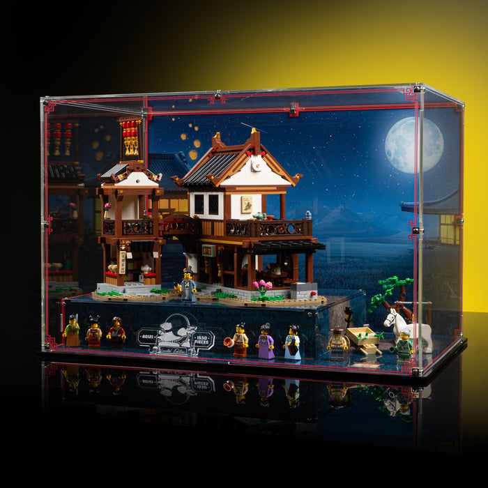 Limited Edition Display Case for LEGO® Ancient Moon-Gazing Inn (80121)