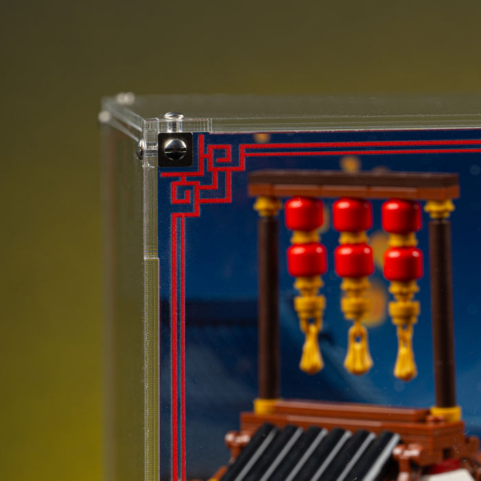 Limited Edition Display Case for LEGO® Ancient Moon-Gazing Inn (80121)