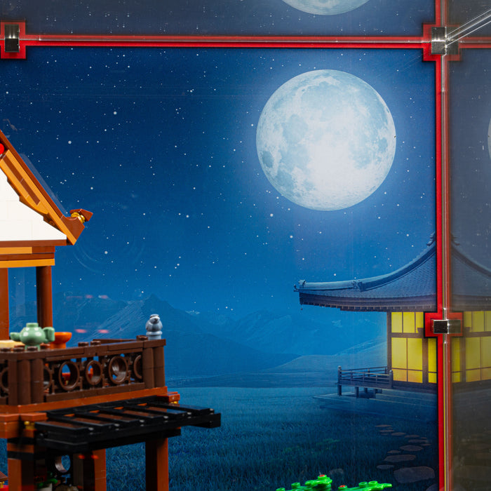 Limited Edition Display Case for LEGO® Ancient Moon-Gazing Inn (80121)