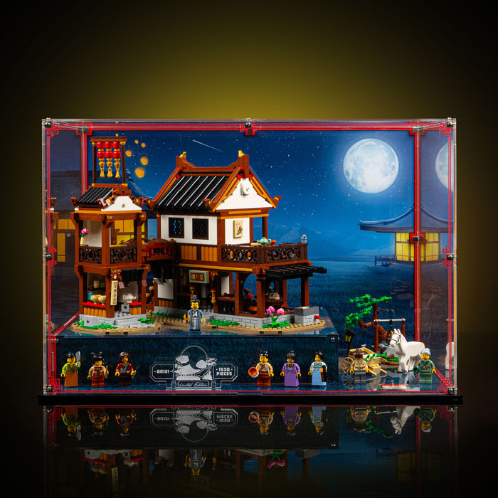 Limited Edition Display Case for LEGO® Ancient Moon-Gazing Inn (80121)