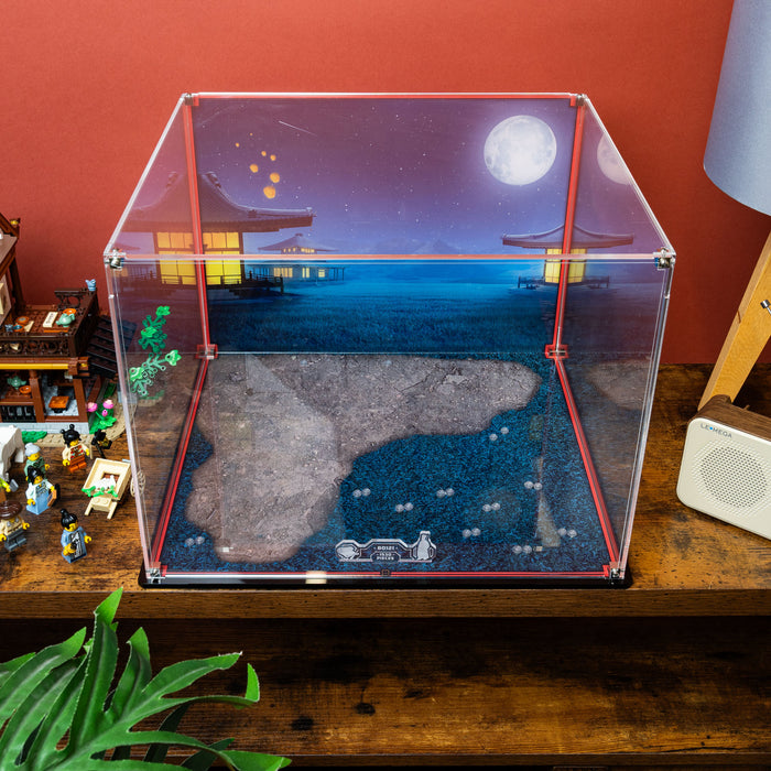 Display Case for LEGO® Ancient Moon-Gazing Inn (80121)