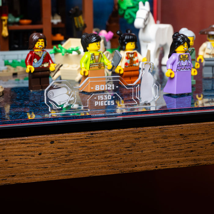 Display Case for LEGO® Ancient Moon-Gazing Inn (80121)