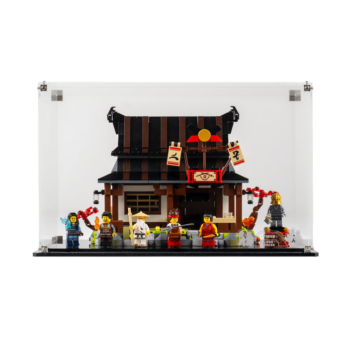 Display Case for LEGO® NINJAGO® Four Weapons Blacksmith 15th Anniversary (71858)