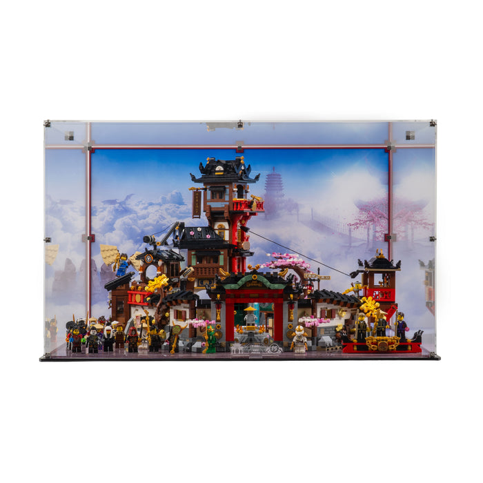 Display Case for LEGO® NINJAGO® The Old Town 15th Anniversary (71861)