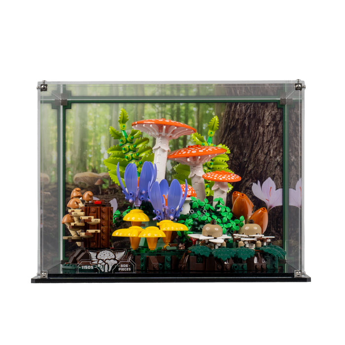 Display Case for LEGO® Botanicals Woodland Mushrooms (11505)