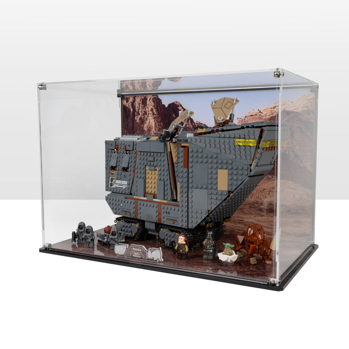 Display Case for LEGO® Star Wars™ Offworld Sandcrawler™ and Mudhorn (75453)
